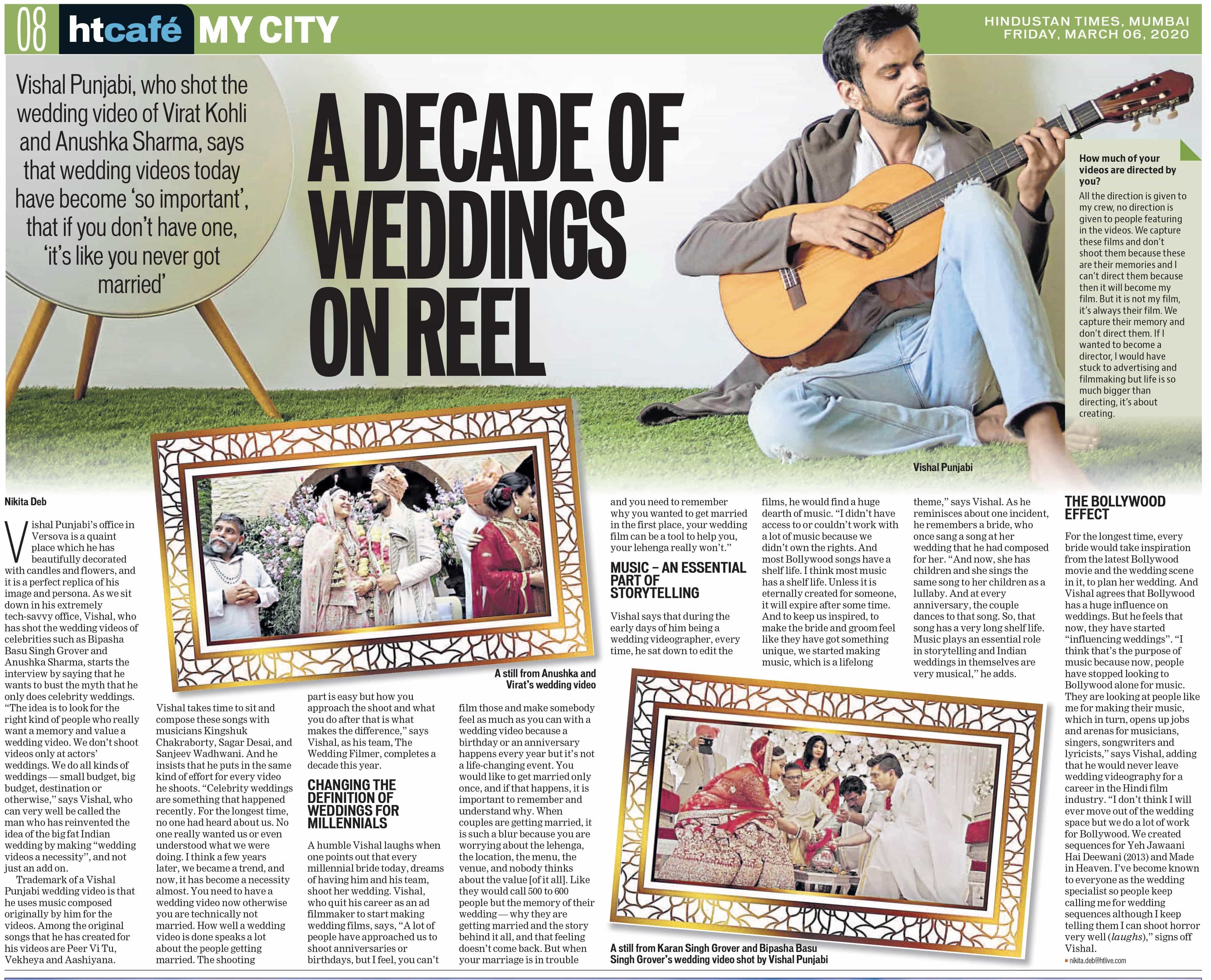 The Wedding Filmer - Hindustan Times